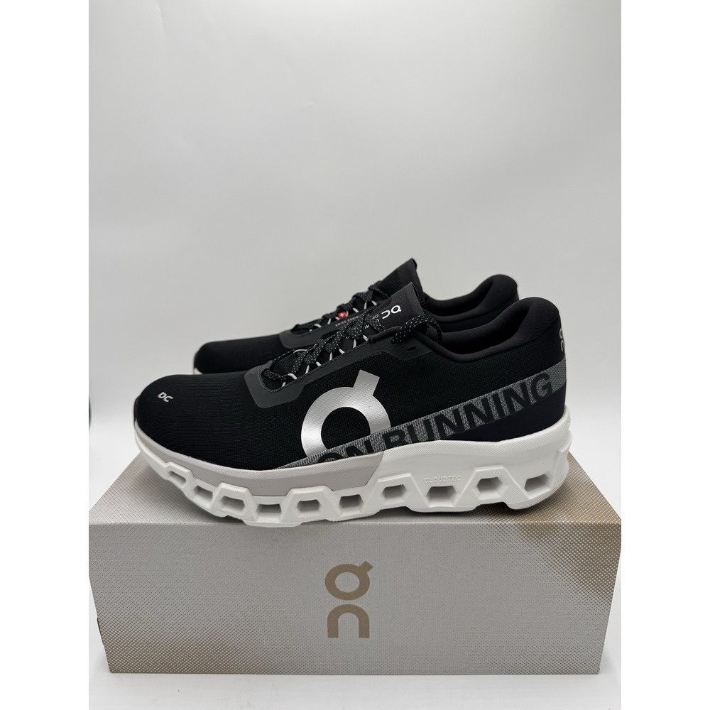 On Men's Cloudmonster 2 Running Shoes Black Frost NWB Size 12 - Picture 1 of 9